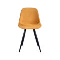 Esszimmerstuhl Capri - Ocker - Samt - RHB Home & Living