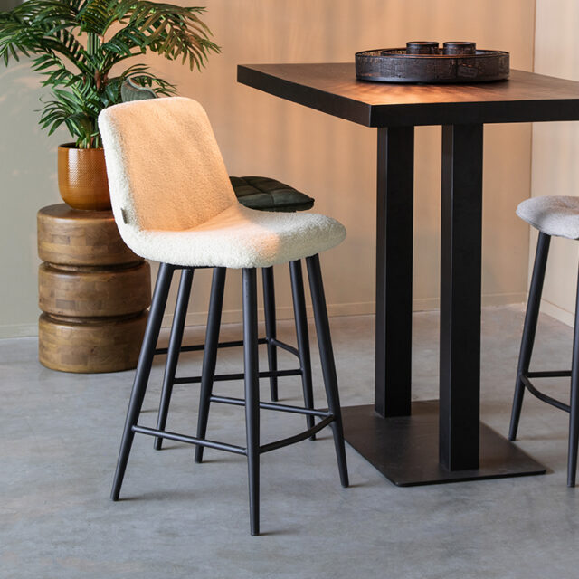 Barkruk Jep 8211 Ivoor 8211 Teddy 8211 Zithoogte 65 8211 Label51 8211 Rhb Home Amp Living