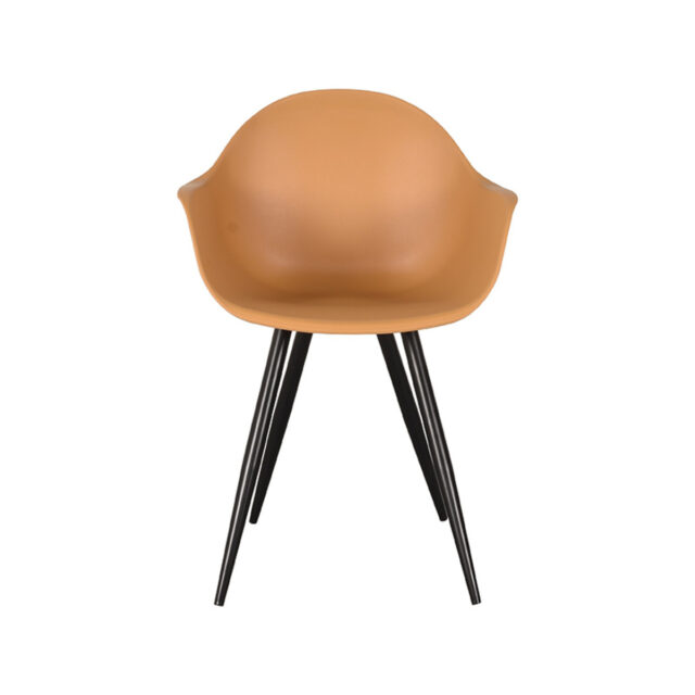 Eetkamerstoel Luca 8211 Oker 8211 Kunststof 8211 Label51 8211 Rhb Home Amp Living