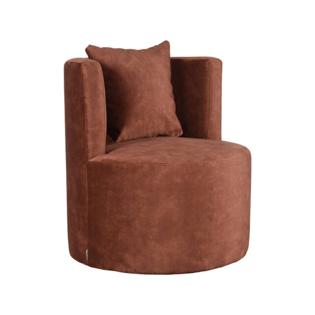 Fauteuil Evy 8211 Rust 8211 Velours 8211 Label51 8211 Rhb Home Amp Living