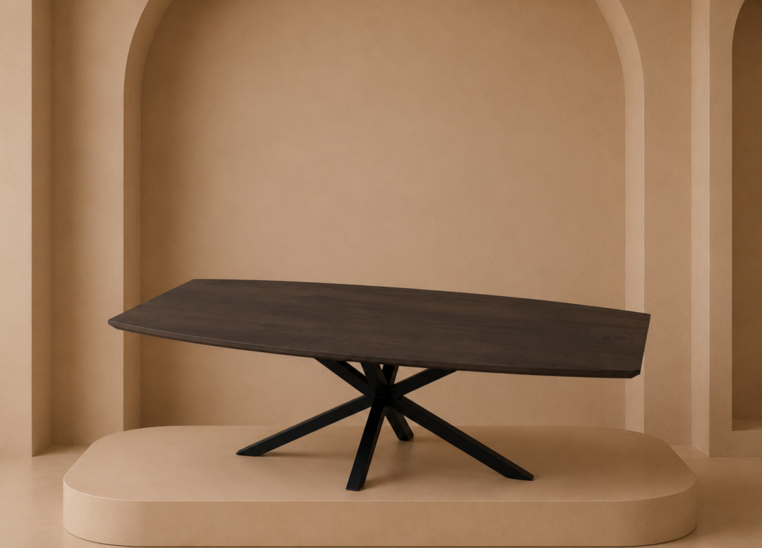 Bootvorm Eettafel