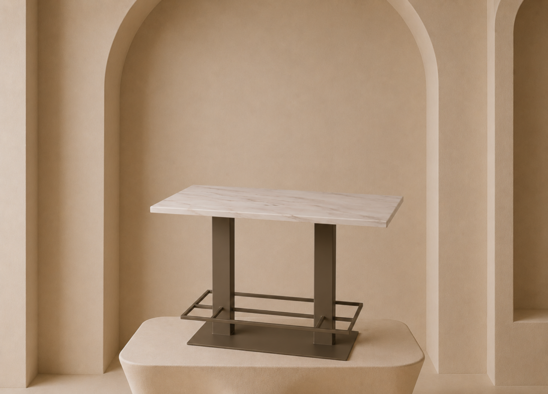 Bartafel rechthoek