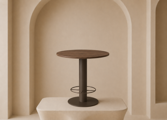 Bartafel rond