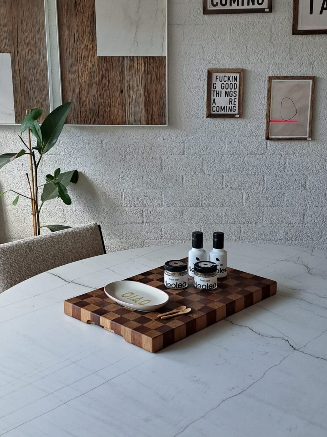Broodplank met kops hout - Robuust Maatwerk Store uit Limburg