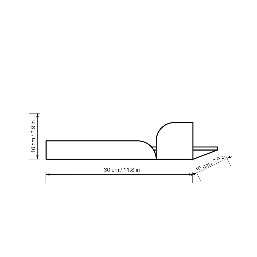 Metalen Wandplank