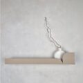 Metalen wandplank
