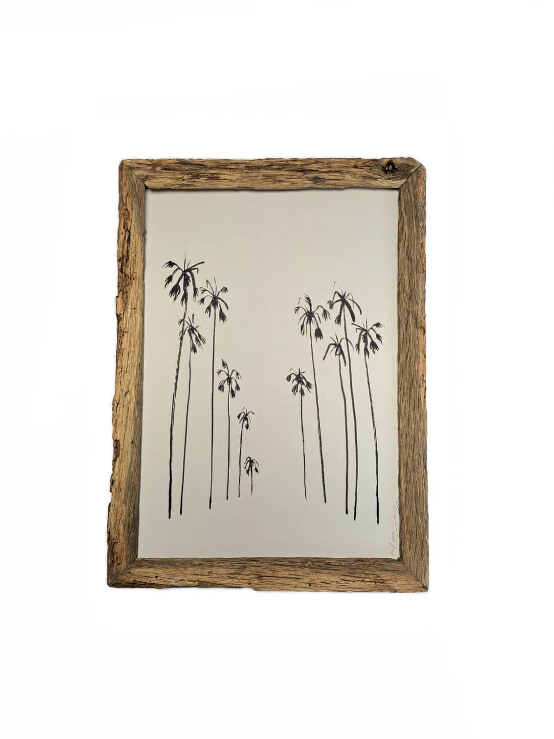 Palms Summer Barnwood Kader - Robuust Maatwerk