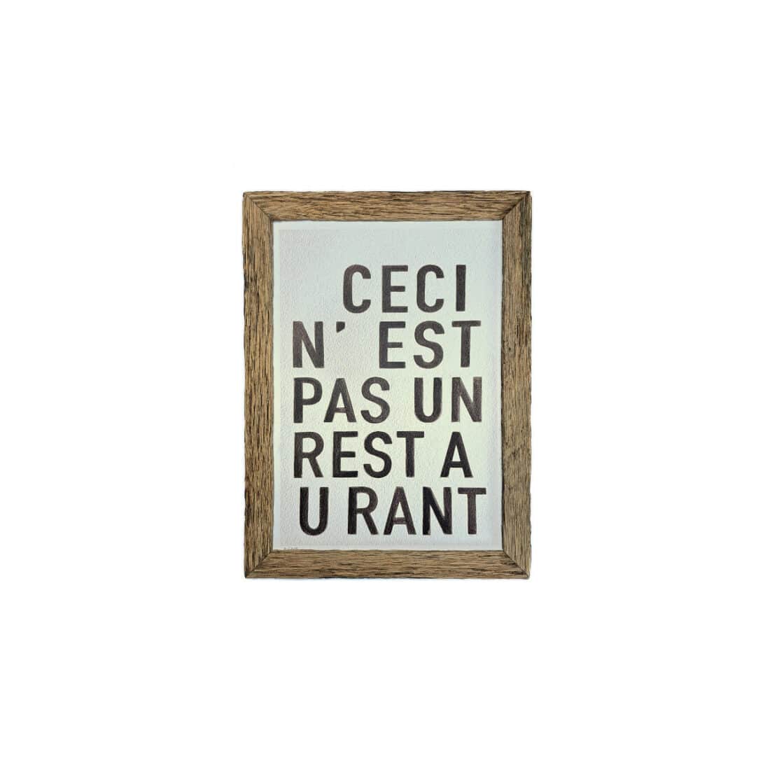 Restaurant Black Barnwood Kader - Robuust Maatwerk