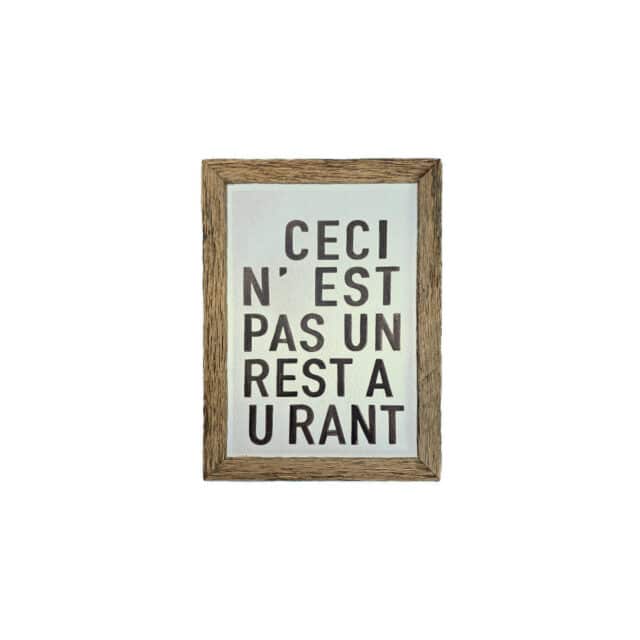 Restaurant Black Barnwood Kader - Robuust Maatwerk