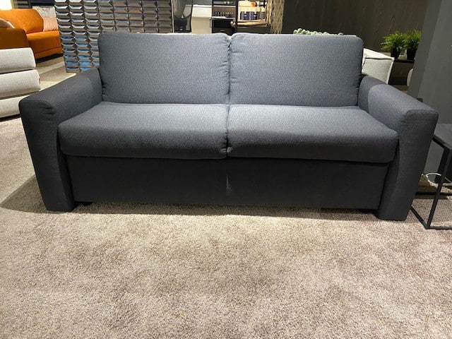 As a sofa, showroom model sofa bed Real