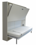 Bedkast/Opklapbed Double - stapelbed