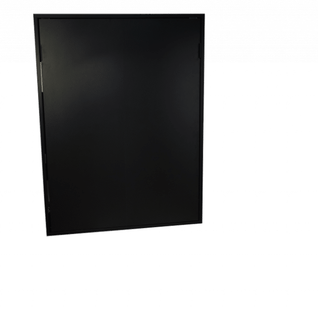 De opgeklapte bedkast Easy extra large met een bedmaat van 160x210 cm.