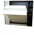 The wall bed or the folding bed Loft Boone half open
