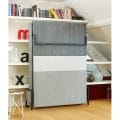 Cubed + with upholstered front in 3 colors