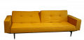 Slaapbank Split back met een rugdeel in relaxstand