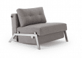 Sleeping armchair Cubed De Luxe Chrome 90