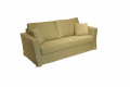 The Free sofa bed in a green cotton fabric