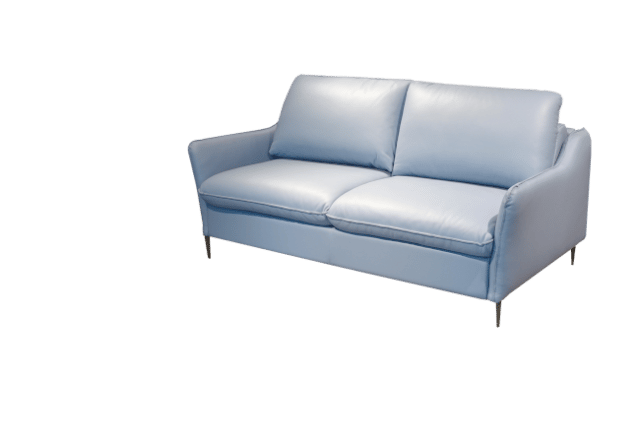 This is what the beautiful Bogart leather sofa bed looks like