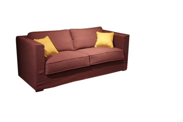 The high backrests with nice seat cushions provide excellent seating comfort to the Lady sofa bed