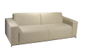 The very sleek lines of the Kos sofa bed