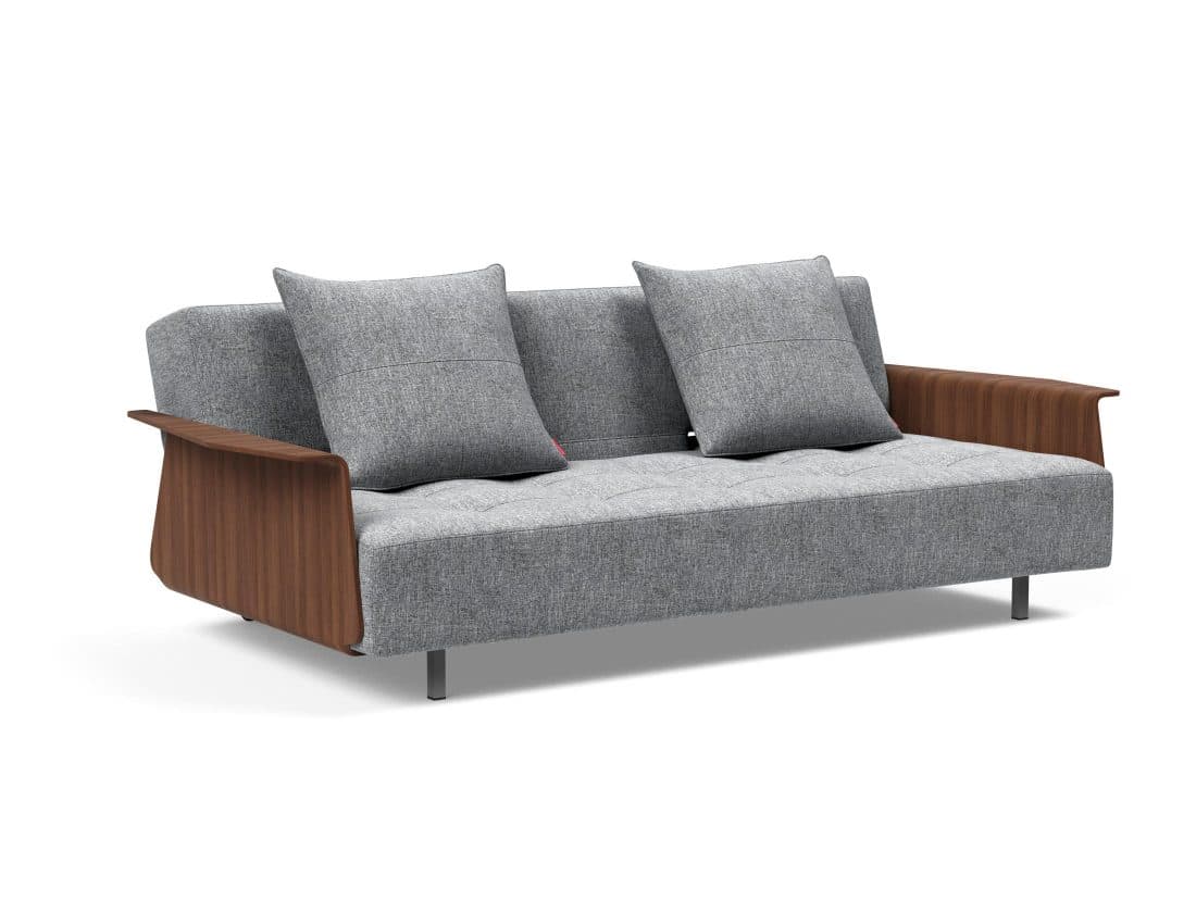 the Attractive Long Horn Arms sofa bed