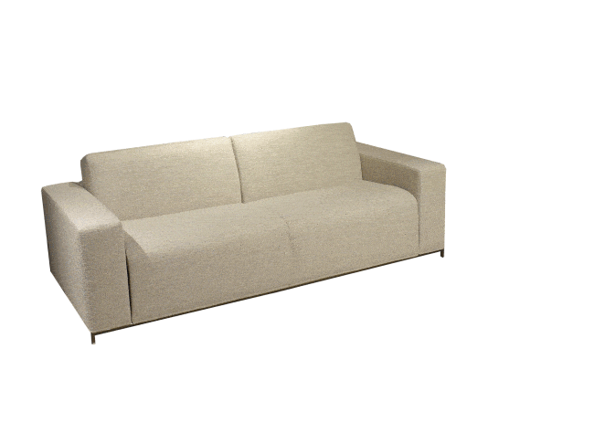 folding and unfolding the good bed of the sleek Kos sofa bed
