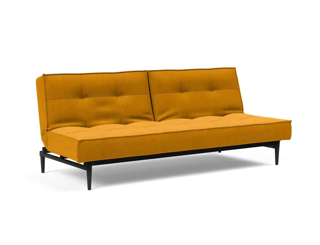 Splitback Styletto Sofa Bed Black Wood 507 P2 Web