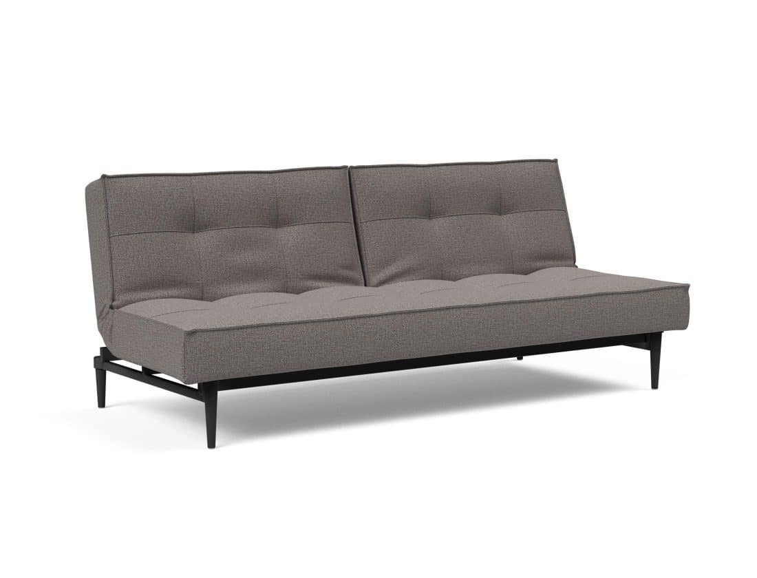 Splitback Styletto Sofa Bed Black Wood 521 P2 Web