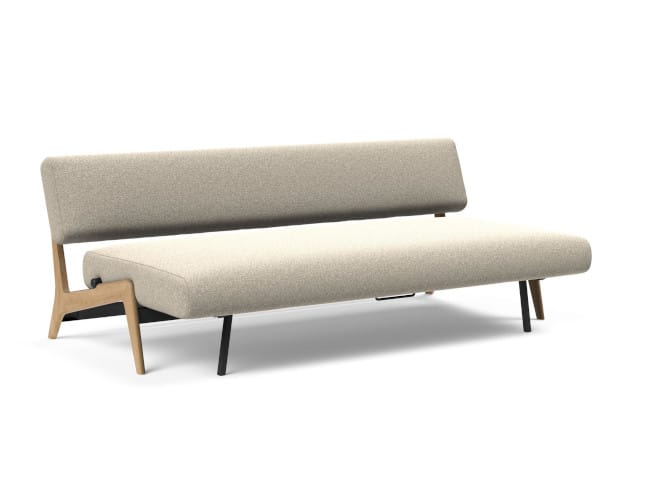 The single bed of the Nolis sofa bed with pocket springs