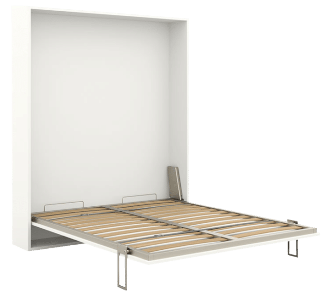 Hier Een Het Mechaniek Easy V Toegpast In Een Bedkast