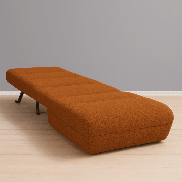 En zo ziet de slaapfauteuil Vanja eruit als bed