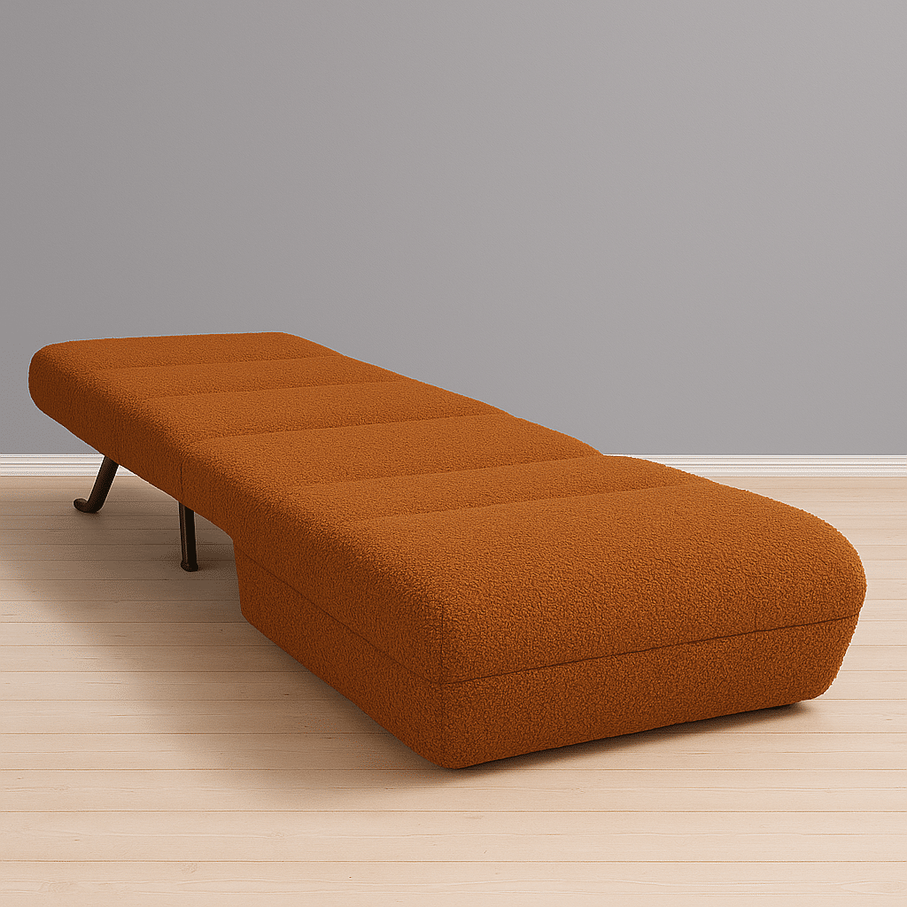 And this is what the Vanja sleeping armchair looks like as a bed