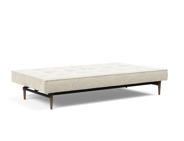 Splitback Styletto Sofa Bed Dark Wood 357 P8 Web