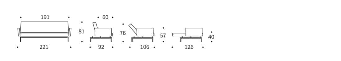 Jillis Sofa Bed Arms Icon
