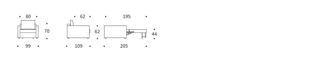 Neah Chair Slim Arms Icon