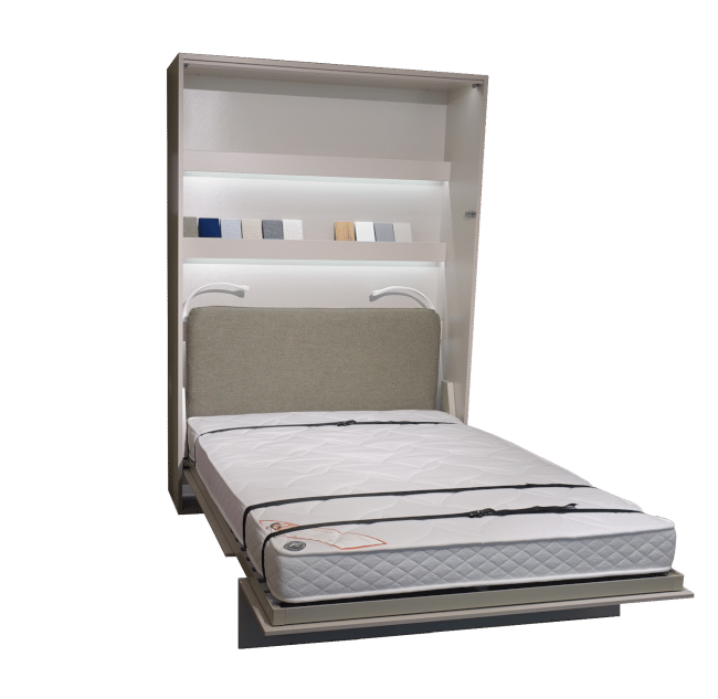 When unfolded, the wall bed decoration also looks very attractive