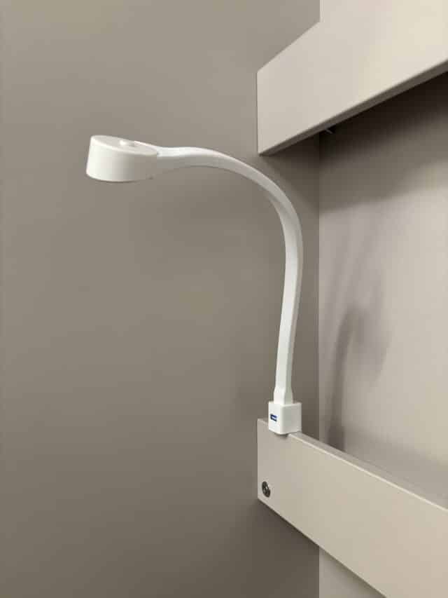 2 led lampen voor het opklapbed deko inclusief usb