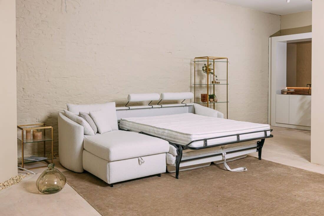 A sofa bed for everyday use is comfortable and practical