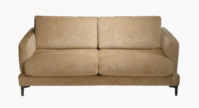 High on its legs stands the Evo sofa bed
