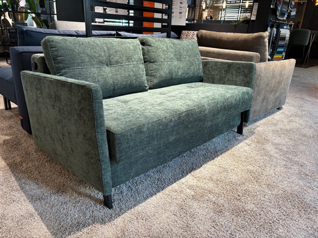Showroommodel Slaapbank Cubed 140 Arms