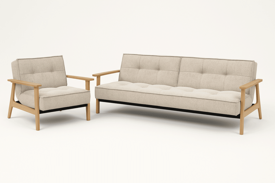 Trp Post Container Data Trp Post Id 34114 Slaapbank Splitback Frej Oak Inclusief Stoel Bf Trp Post Container