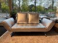 Showroom model sofa bed Ghia Chrome silver