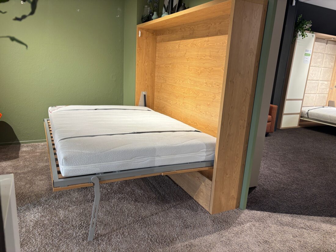 Showroommodel Bedkast Murphy Horizontaal