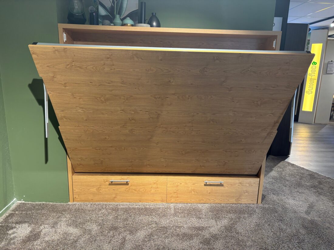 Showroommodel Bedkast Murphy Horizontaal