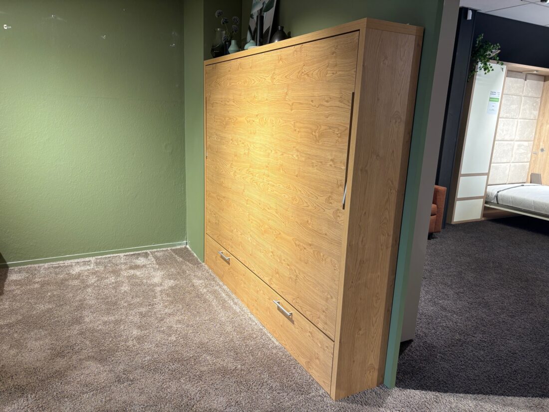 Showroommodel Bedkast Murphy Horizontaal