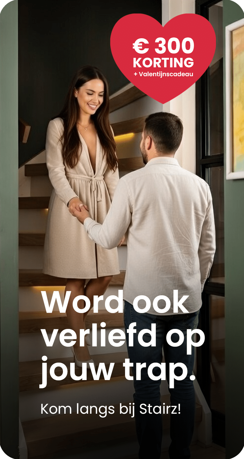 Stairz traprenovatie valentijnsactie