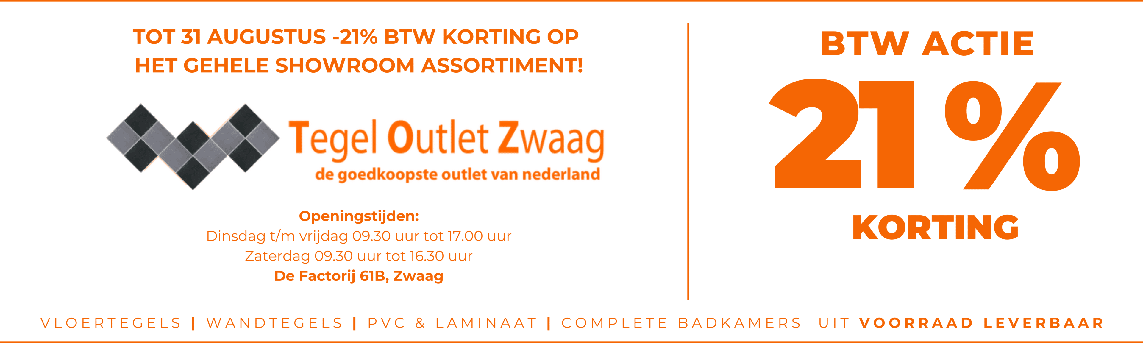 Tegel Outlet Zwaag