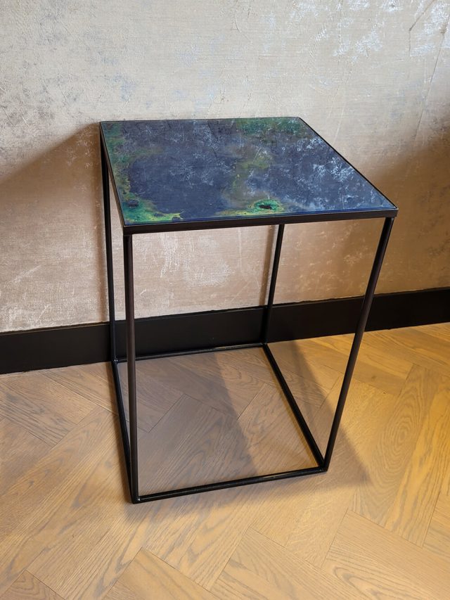 Notre Monde Midnight Crush Side Table