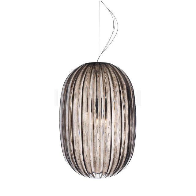Foscarini Plass Media Hanglamp Grijs Foscarini Plass Media Hanglamp Grijs