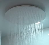 Overhead shower White Round